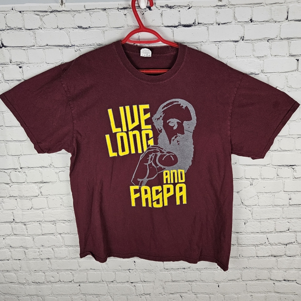 ATC | "Live Long And Faspa" Mennonite sport sleeve crewneck tee t-shirt
